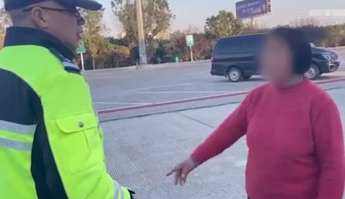 男子将丈母娘忘在高速上