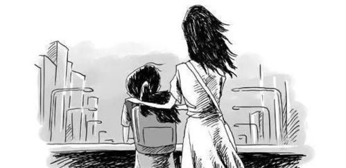 高三女生离家出走 女警心疼拥抱