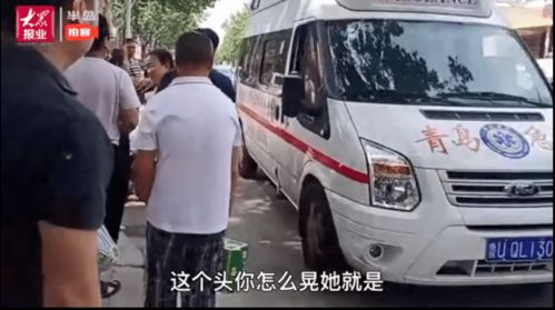 青岛一出租车当街爆炸 玻璃横飞