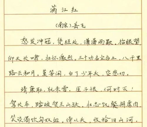 小学二年级男孩写字堪比打印机