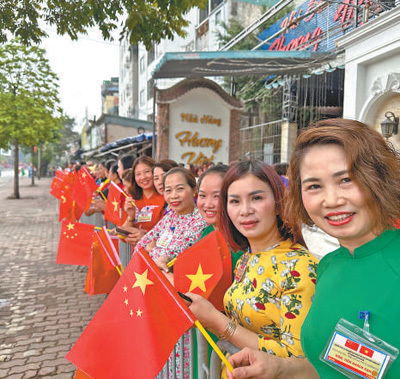 中越友好的根基在人民