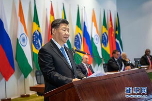 习近平访问金砖国家新开发银行