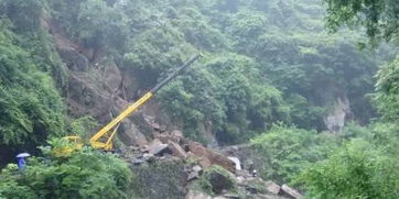 男子驾车被山石砸中身亡